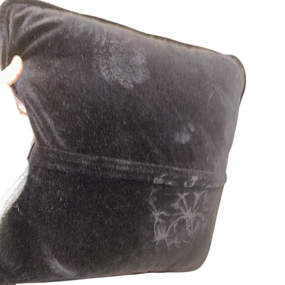 Christmas Red snowflake sweater knit ski Fair Isle pillow Poppy Gallium - Picture 4 of 6